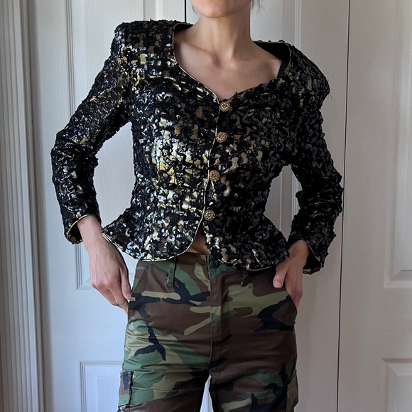 1980’s Opening Night! Sequin Blazer - Picture 5 of 10